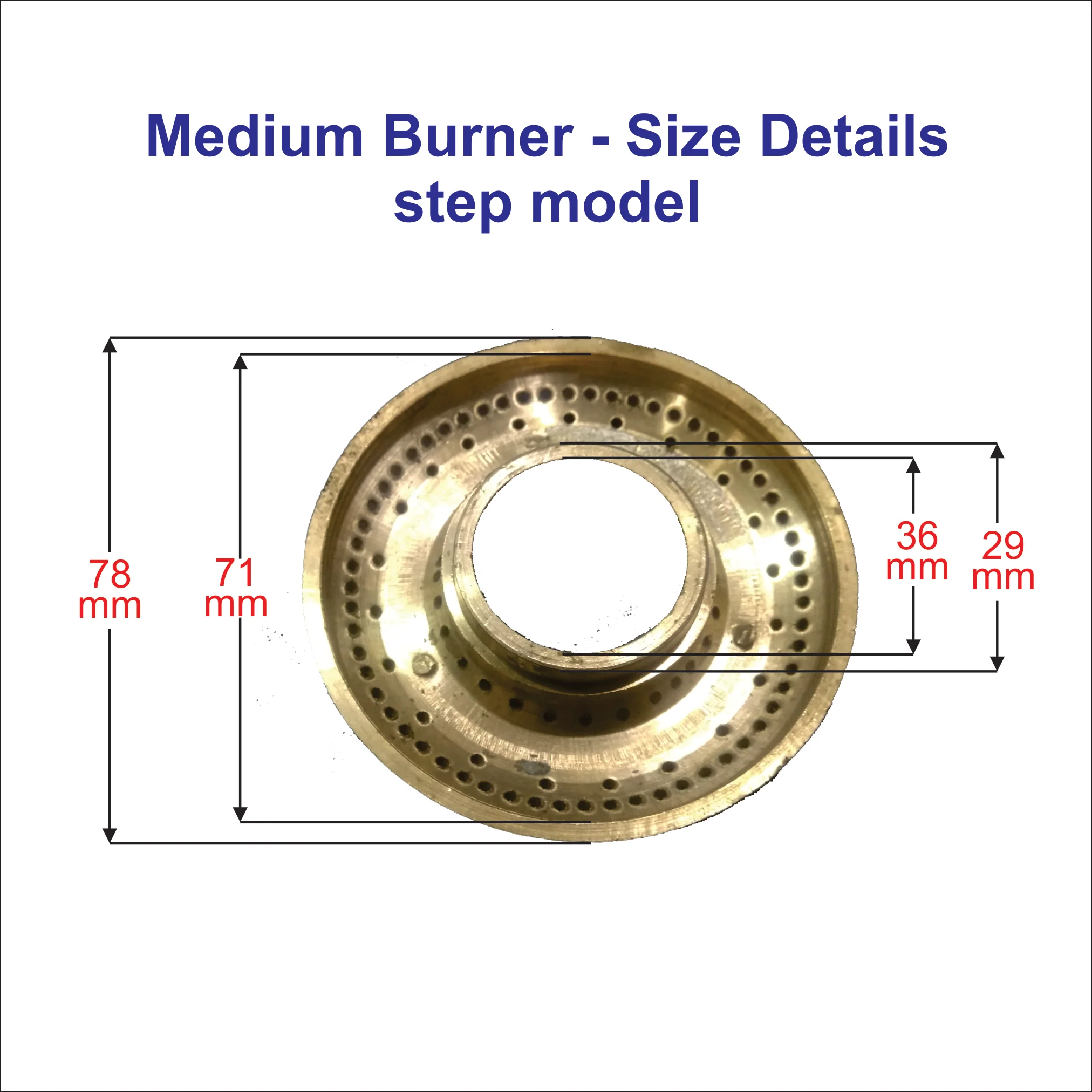 3 nos gas stove burner for Planet stove SMJ - Image 4