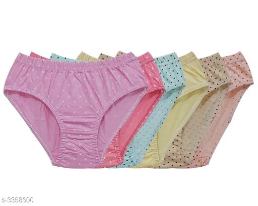 6 Nos Combo Women Girl Panties innerwear Underwear