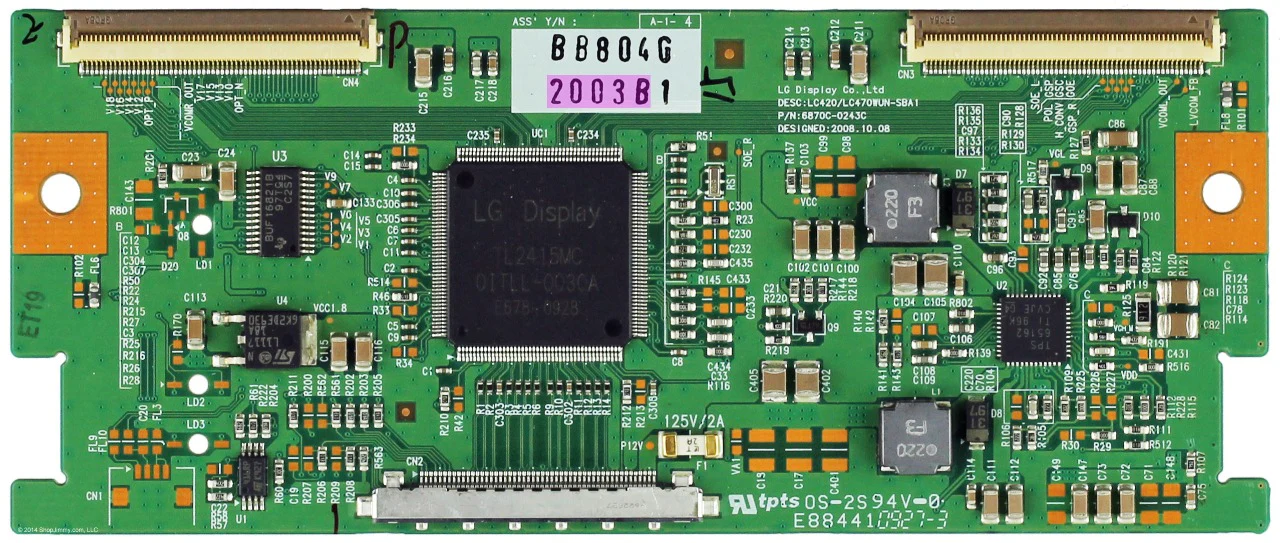 T-Con Board 6870C-0243C – Original LCD/LED TV Display Controller #