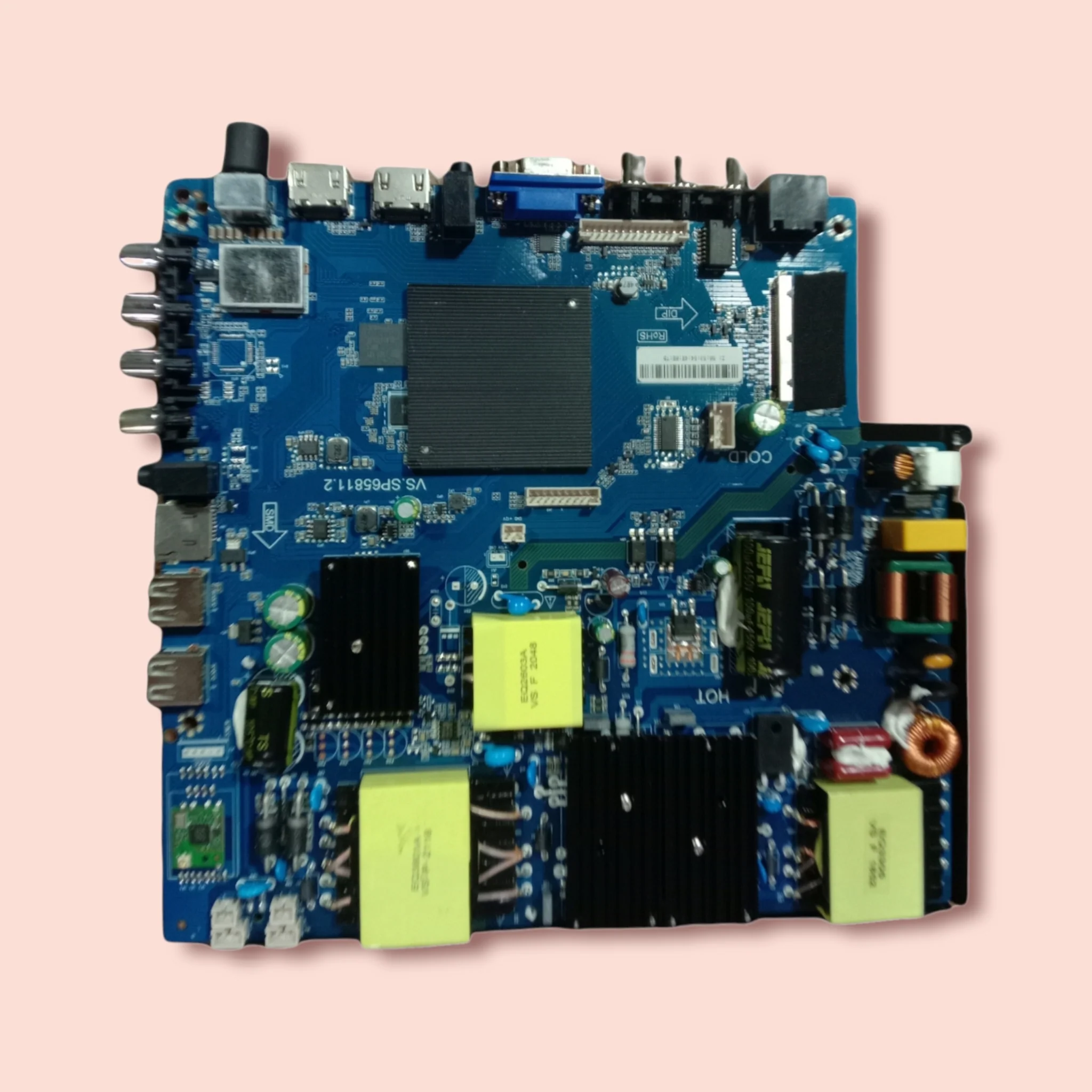Android 4K Smart TV Motherboard for 50–65" – Model VS.SP65811.2 + Remote$ - Image 8