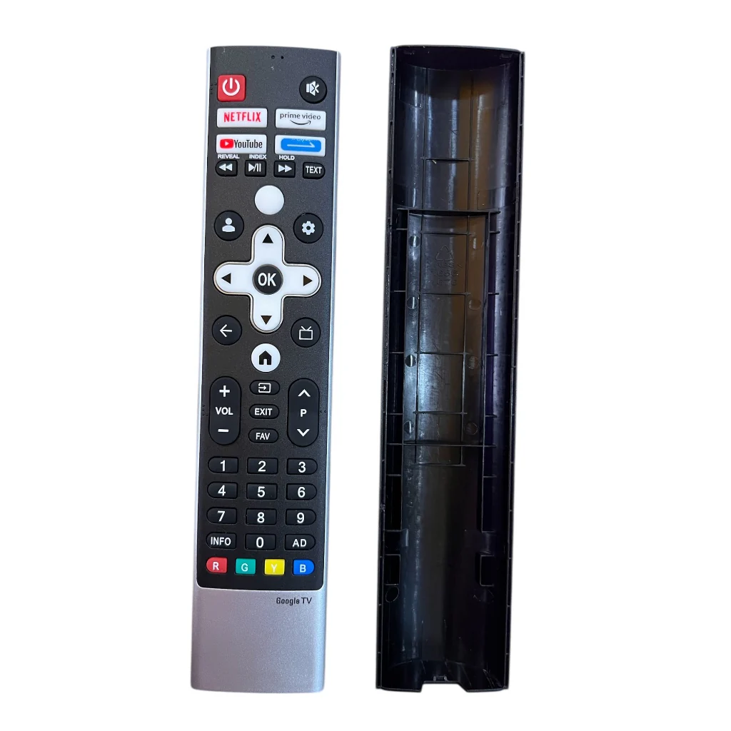 Blaupunkt Smart Google TV Remote – Voice Control with Shortcut Keys for Netflix, YouTube, Prime Video & More # - Image 2