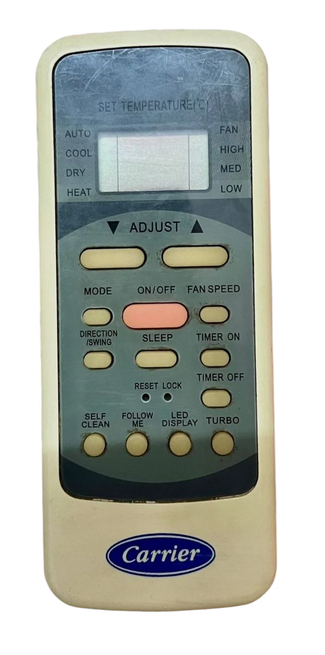 Carrier Air Conditioner Remote Control – Model f (78) | Replacement AC Remote#