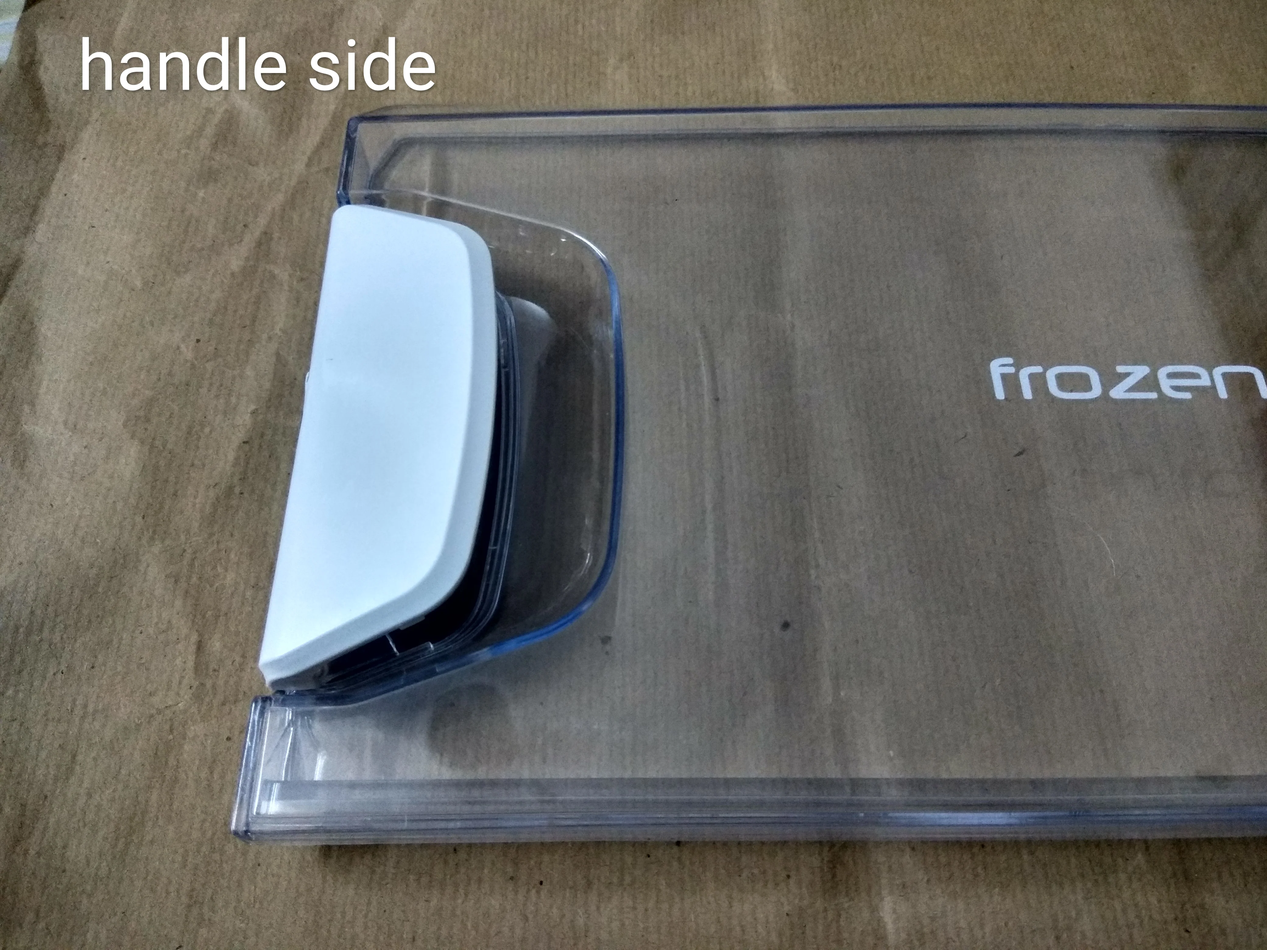 Freezer door for godrej edge pro 190 litres refrigerator (White Handle) Length 38.5 CM Breath 18 CM - Image 3