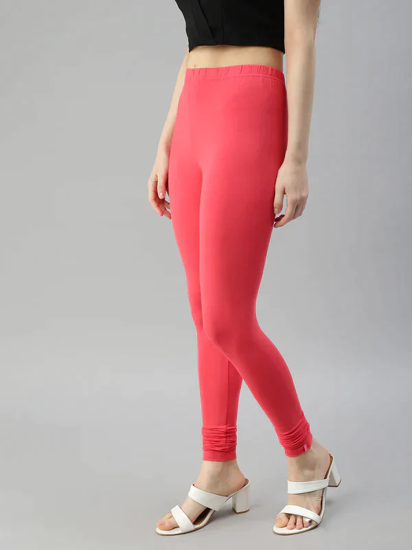 3XL Size Prisma Ladies Churidar Leggings - Elevate Your Style with 60 Captivating Colors! 3XL - Image 8