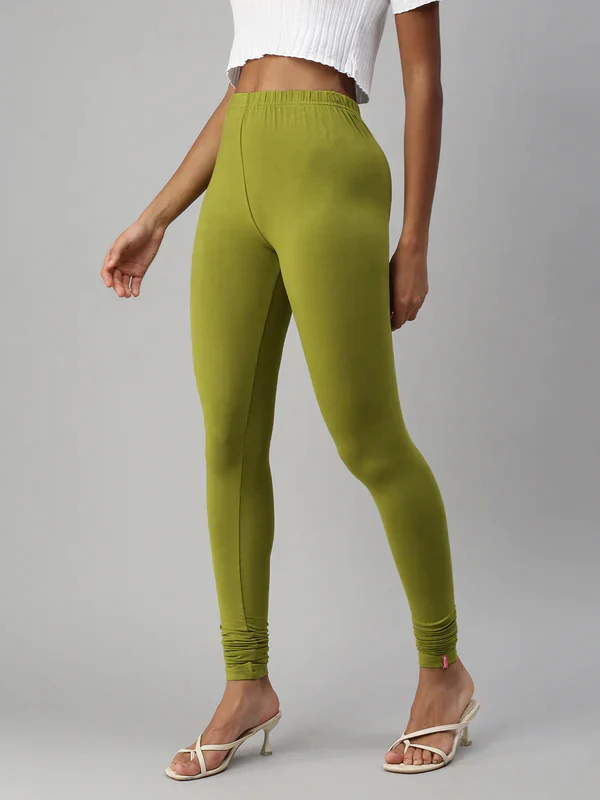 M Size Prisma Ladies Churidar Leggings - Elevate Your Style with 60 Captivating Colors! M - Image 15