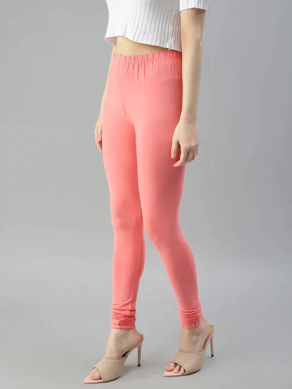 M Size Prisma Ladies Churidar Leggings - Elevate Your Style with 60 Captivating Colors! M - Image 28