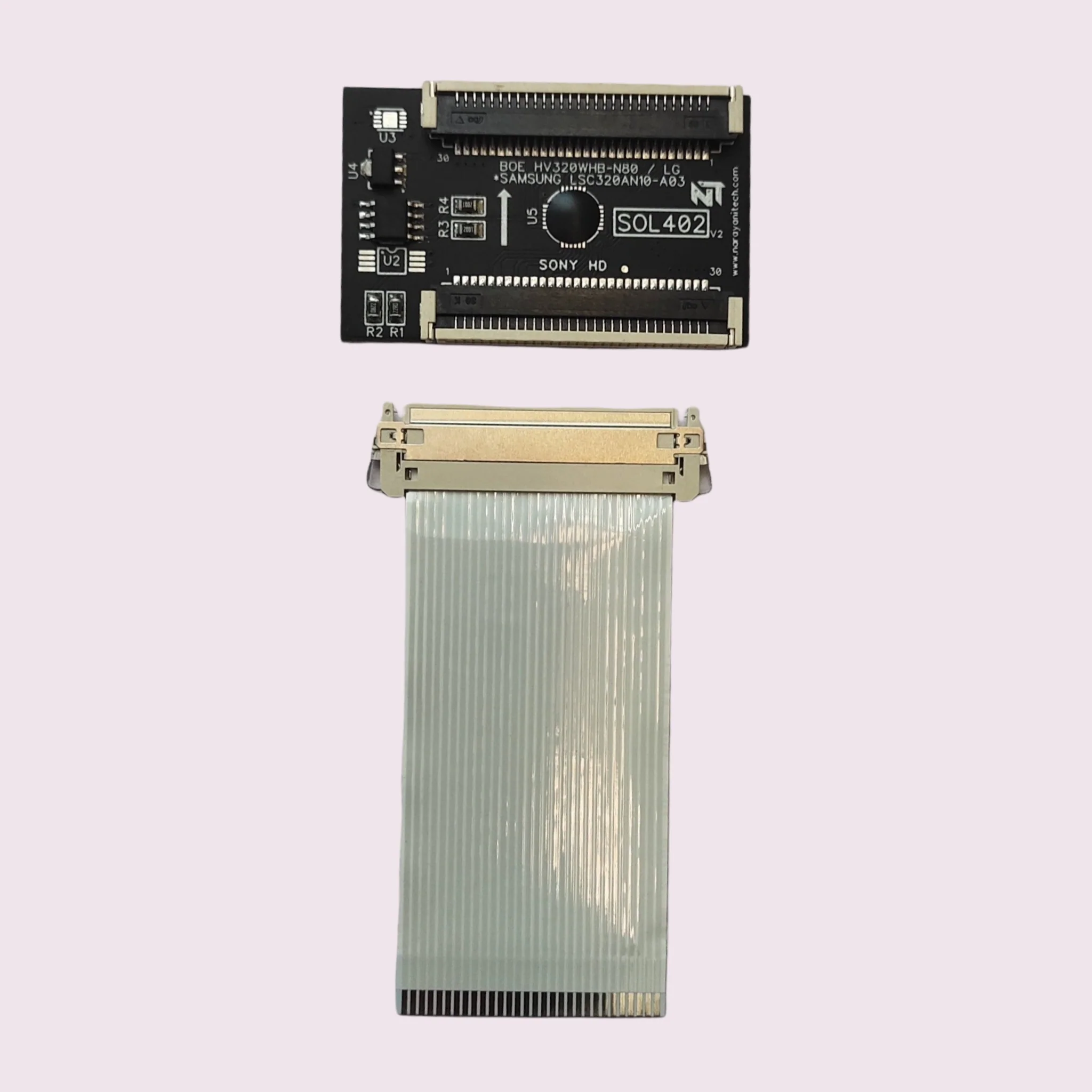 Sony to BOE/LG HD to HD 30P LVDS Interface Board SOL402 - High-Quality Display Connection# - Image 4