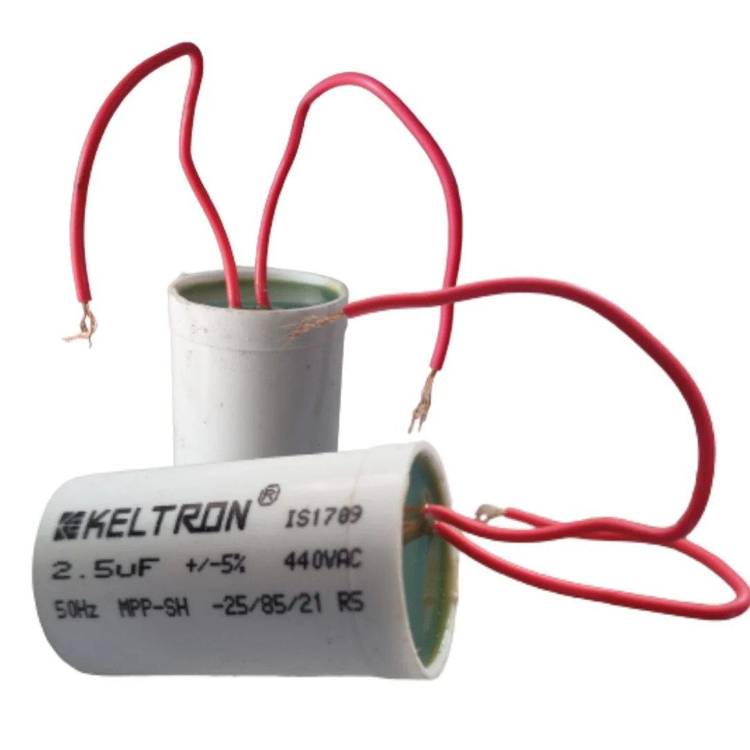 Capacitor suitable for Ceiling Fan 2.5 mfd 440 V 50 Hz