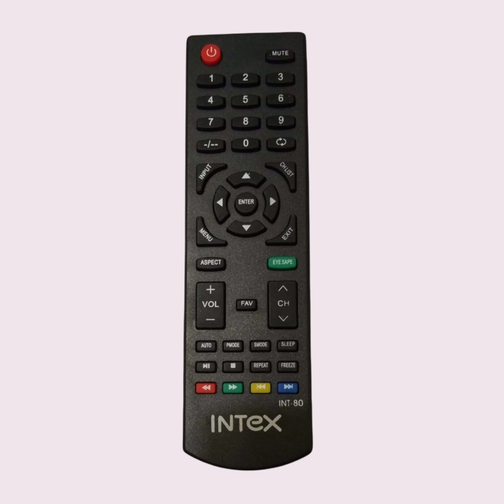 Intex LCD Remote Controller (LD30) – Universal Replacement for Intex LCD TVs#
