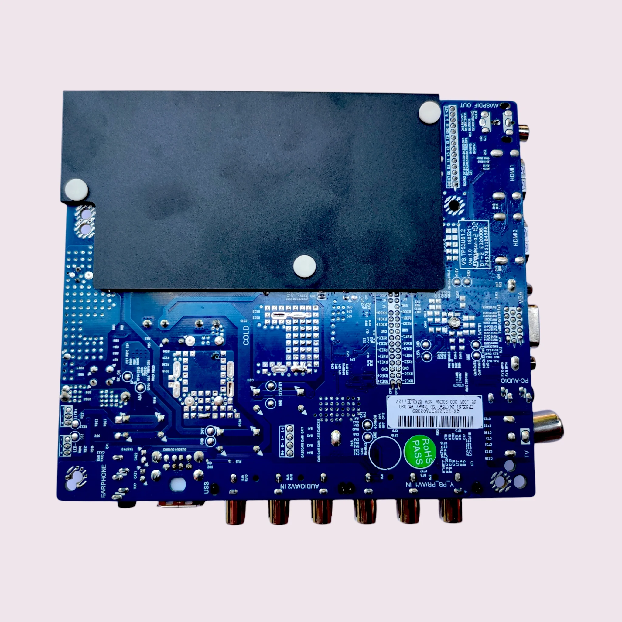 Universal LCD/LED TV Combo Board with Remote –  VS.TP53U61.2 Fits 32 to 45 Inch TVs# - Image 11