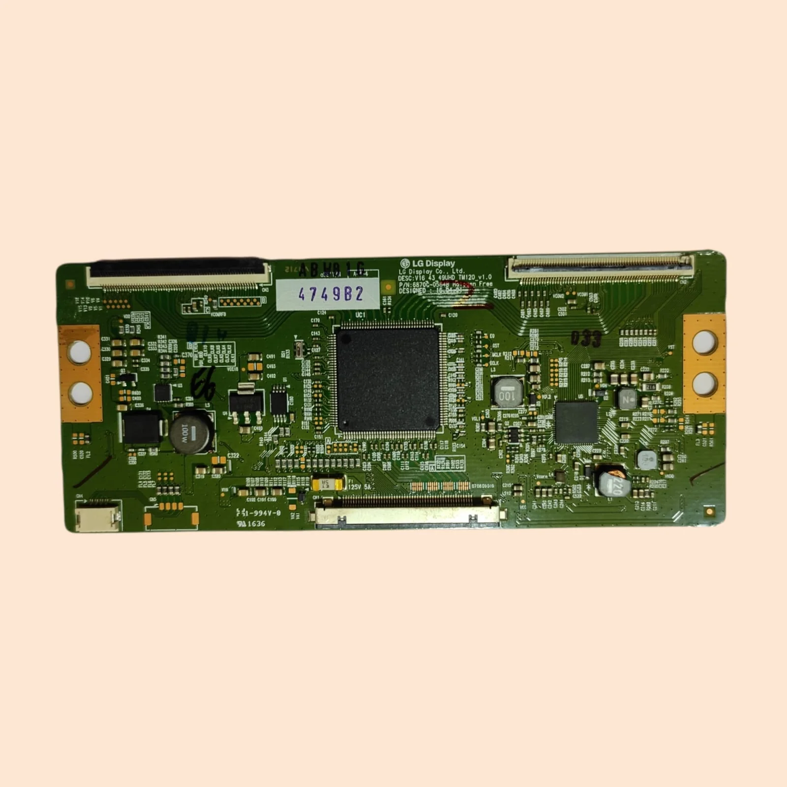 Original 6870C-0584B T-Con Board – Compatible with LG LED/LCD TVs #