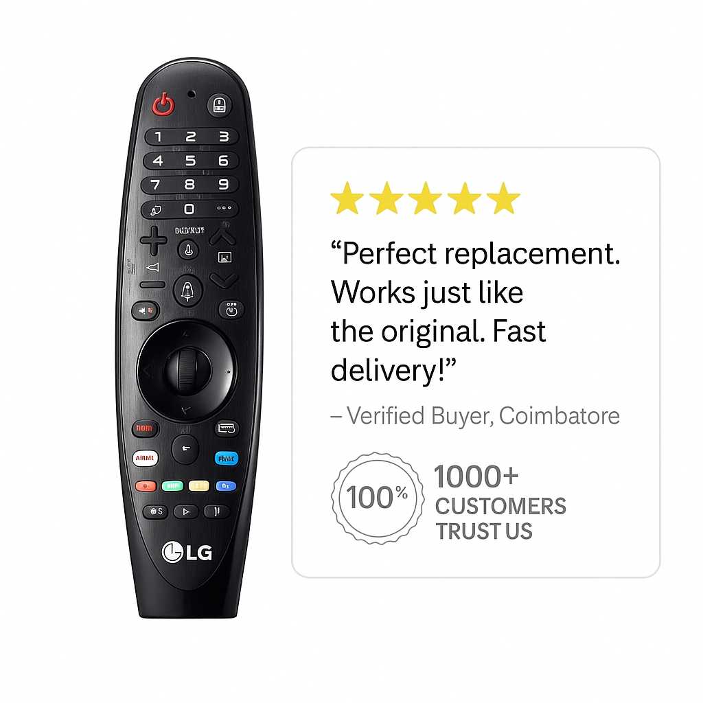 LG Magic Remote Control MR19BA – Compatible Replacement for LG Smart TVs # - Image 8