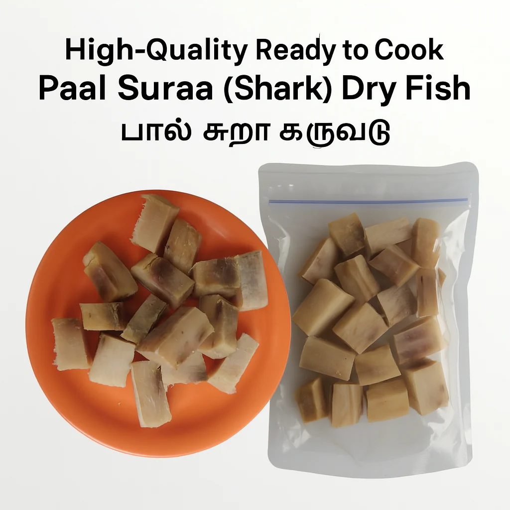 Premium Ready-to-Cook Paal Suraa (Shark) Dry Fish – Naturally Sun-Dried | பால் சுறா கருவாடு - Image 7