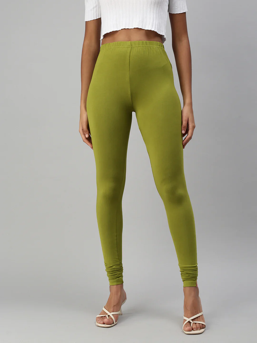 2XL Prisma Ladies Churidar Leggings - Elevate Your Style with 60 Captivating Colors! 2XL - Image 21