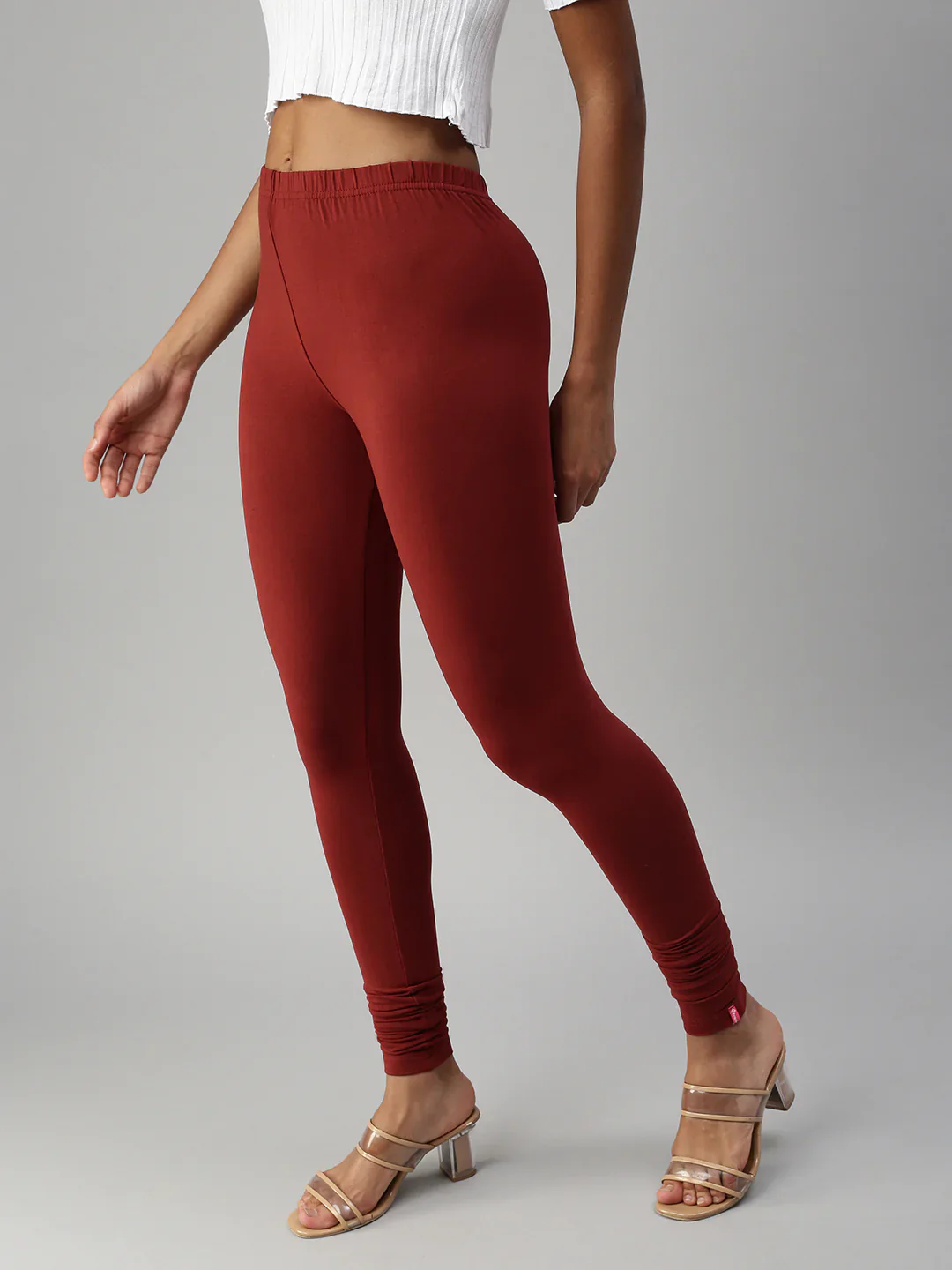 2XL Prisma Ladies Churidar Leggings - Elevate Your Style with 60 Captivating Colors! 2XL - Image 9