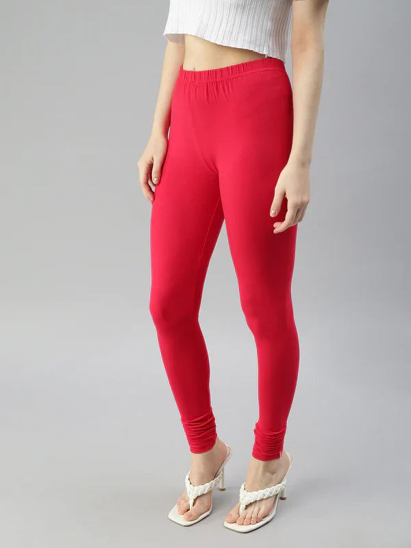 XL Prisma Ladies Churidar Leggings - Elevate Your Style with 60 Captivating Colors! - Image 11