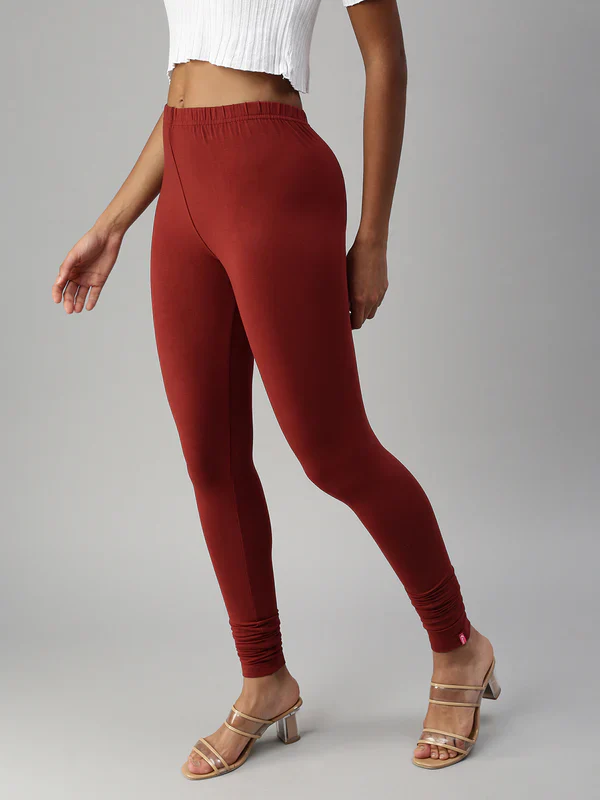 XL Prisma Ladies Churidar Leggings - Elevate Your Style with 60 Captivating Colors! - Image 6