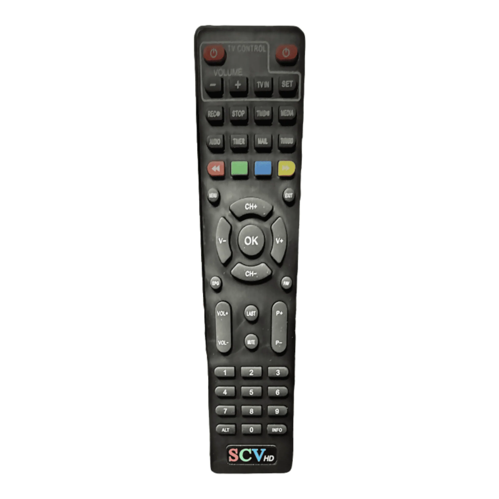 SCV HD Set-Top Box Remote Control – Compatible Replacement for SCV HD Receiver#