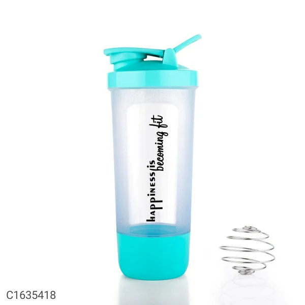 Shaker Bottle-Protein Shaker Bottle for Protein Mix and Stainless Steel Blender Balls - Image 2