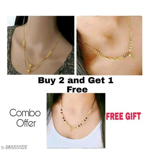 Shimmering Glittering Women Necklaces & Chains - Image 4