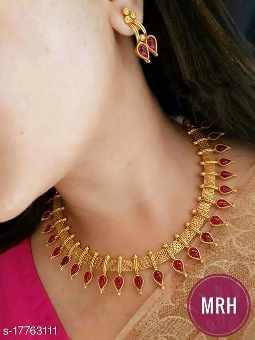 Sizzling Bejeweled Women Necklaces & Chains - Image 8