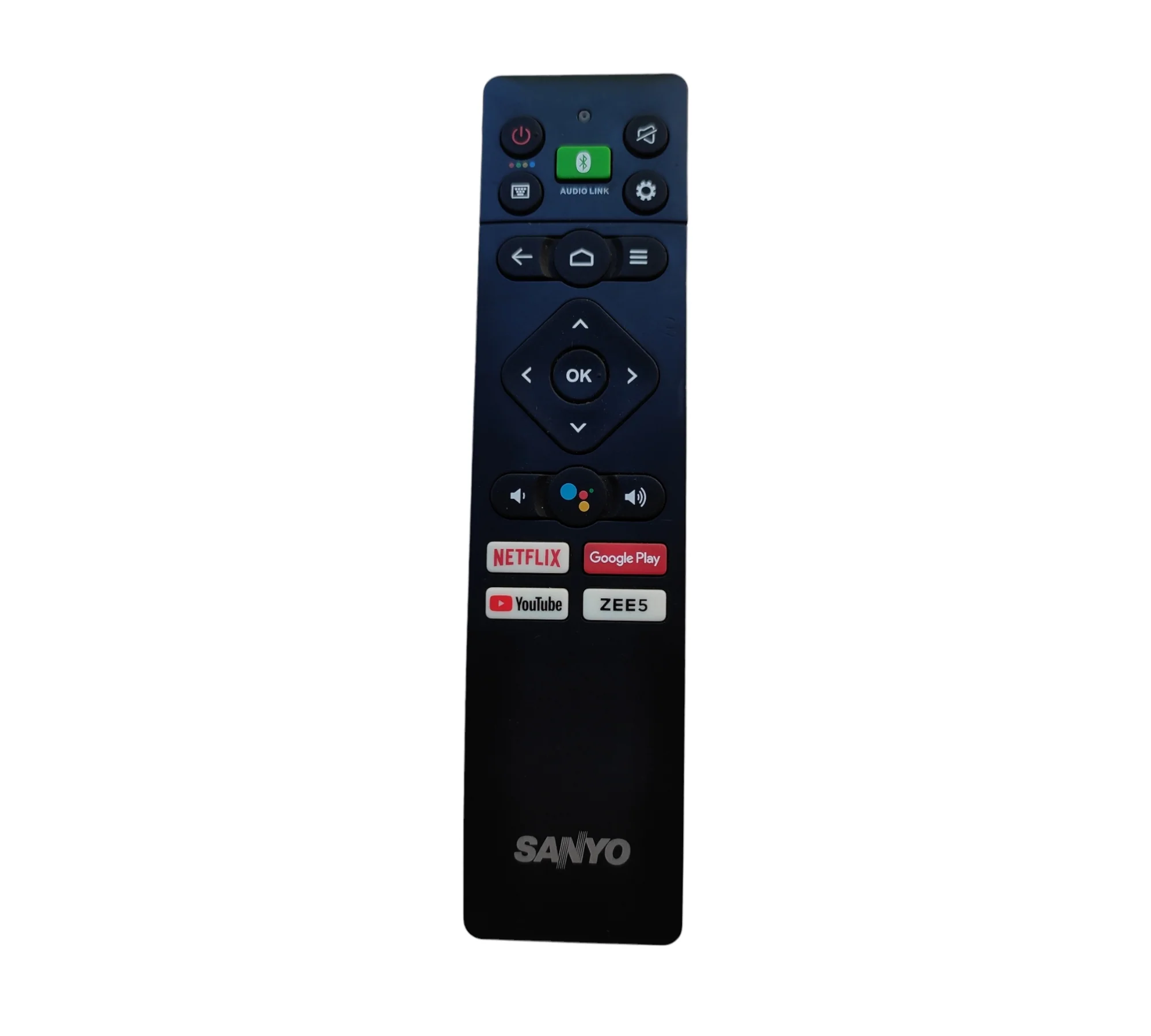 Sanyo Smart TV Remote with Voice Control – Compatible Replacement Remote for Sanyo Android TVs#