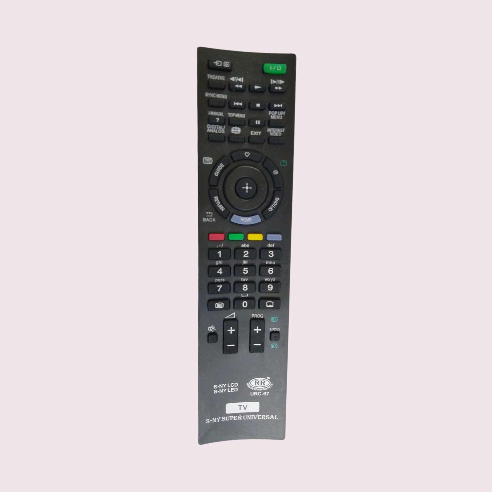 Sony LED/LCD TV Remote Control – Compatible Replacement (Model LD10)#