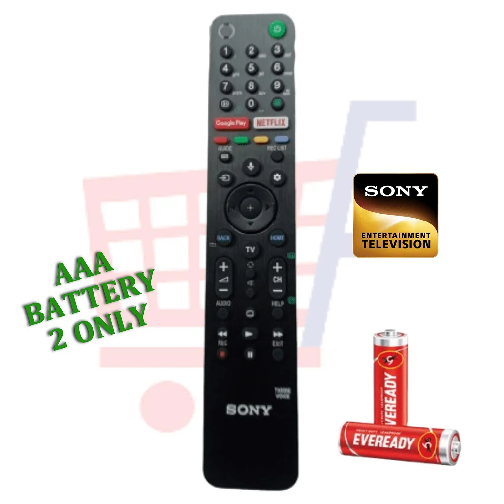 Original Sony Smart TV Remote with Google Assistant | Voice-Controlled Remote with Netflix & Google Play Buttons โ Buy Online in India# - Image 4