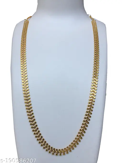 Twinkling Fancy Women's Gold-Plated Necklace &amp; Chain - Image 4