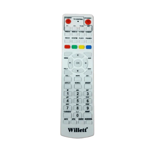 Willett Set Top Box Remote Control – Compatible Replacement for Willett F Model#