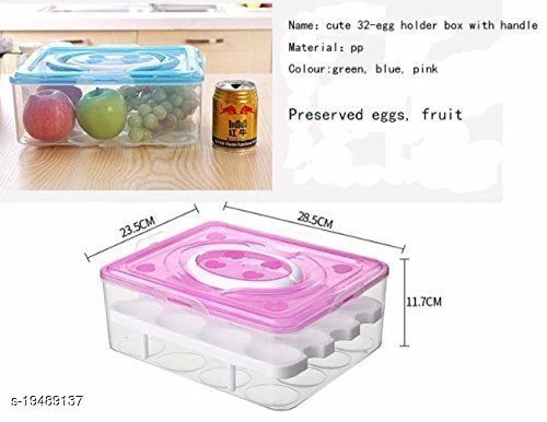 Wonder 4 in 1 Air Tight Transparent Food Plastic Storage Container for Kitchen, - Image 7